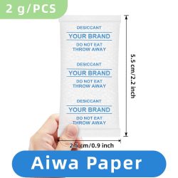 2g Aiwa Paper Silica Gel Desiccant